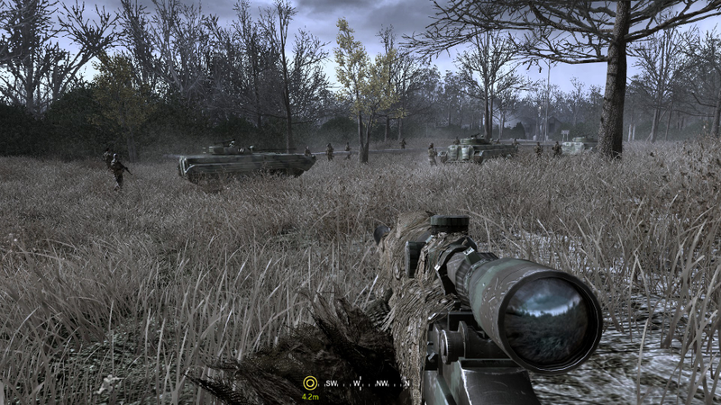 Illustration for article titled Why Modern Warfare's 'All Ghillied Up' Is One Of Gaming's Best Levels